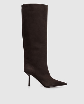 Le Silla Brown suede boots BELLA 4236C080BMPPVEP