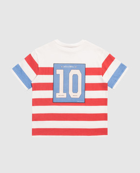 Dolce&Gabbana Children's T-shirt with branded print L4JTHVII7JV26