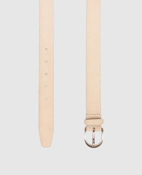 Pini Parma Beige suede belt BELTSUEBEI