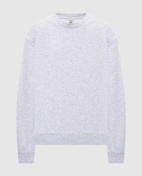 Sporty & Rich Grey melange sweatshirt ST10384300GY03