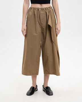 Y`S Yamamoto Brown culottes YKP14016
