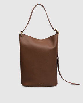 JOSEPH Black leather bucket bag JF009809
