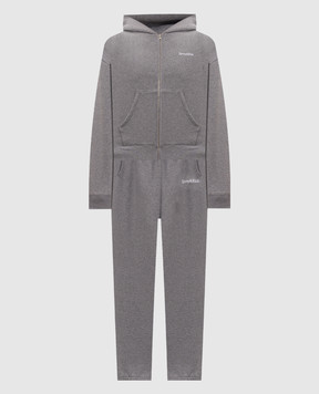 Sporty & Rich Gray insulated tracksuit ST10284300GY34PA087843