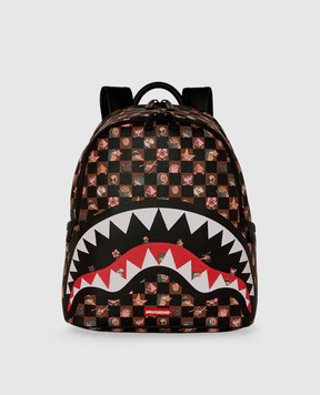 Sprayground Children's brown backpack STEALTH CREW SAVAGE 910B8905NSZ