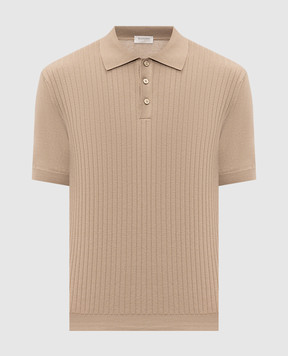 Bilancioni Beige striped polo shirt BE2661054772