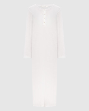 The Row Latoya white midi dress 10860K732