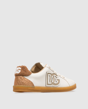 Dolce&Gabbana Children's Original ivory sneakers D11423A06613536