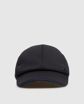 Stefano Ricci Children's black wool cap YCV61TX08EMA0033
