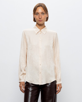 Momoni Beige blouse Meudon MOSH00416MO
