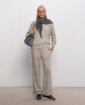 Brunello Cucinelli Beige wool pants MFA790199