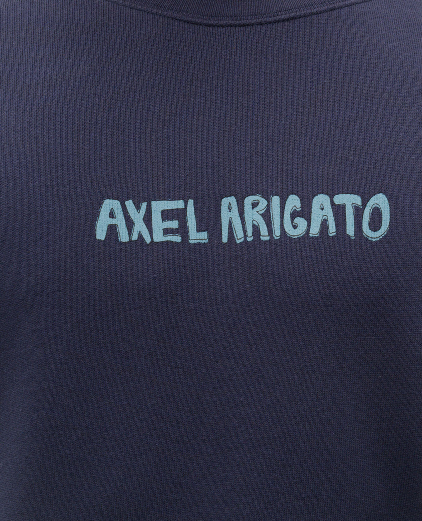 

Norton blue sweatshirt with logo print Axel Arigato