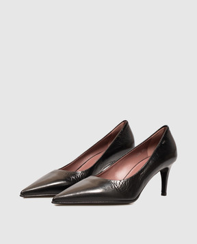 Premiata Black leather shoes M7486TEX