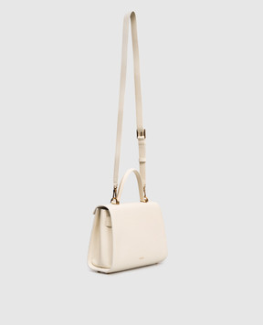 Versace Medusa '95 white leather satchel bag 10138231A10795