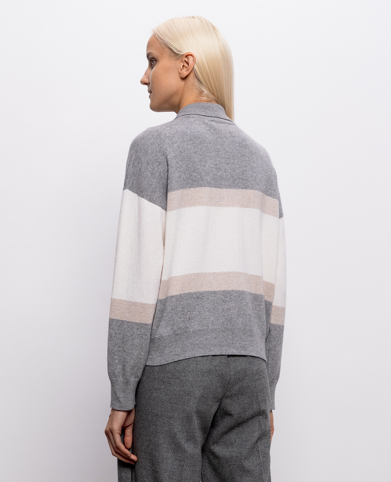 Cardigan made of wool, silk and cashmere Peserico 4