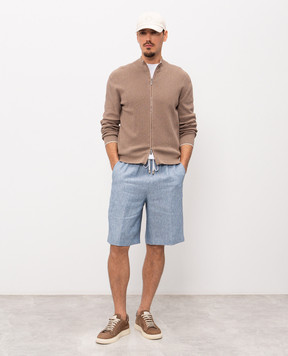 Peserico Brown cardigan R59469F149108M