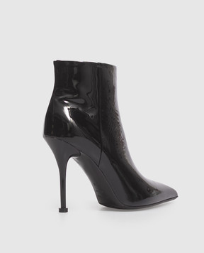 Premiata Black patent leather ankle boots M7220PIUMA