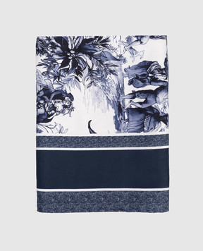 Baci Milano White Versailles tablecloth TAB4VER01