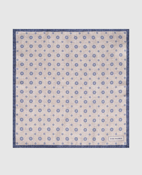 Pini Parma Reversible printed silk pachet scarf 60593802
