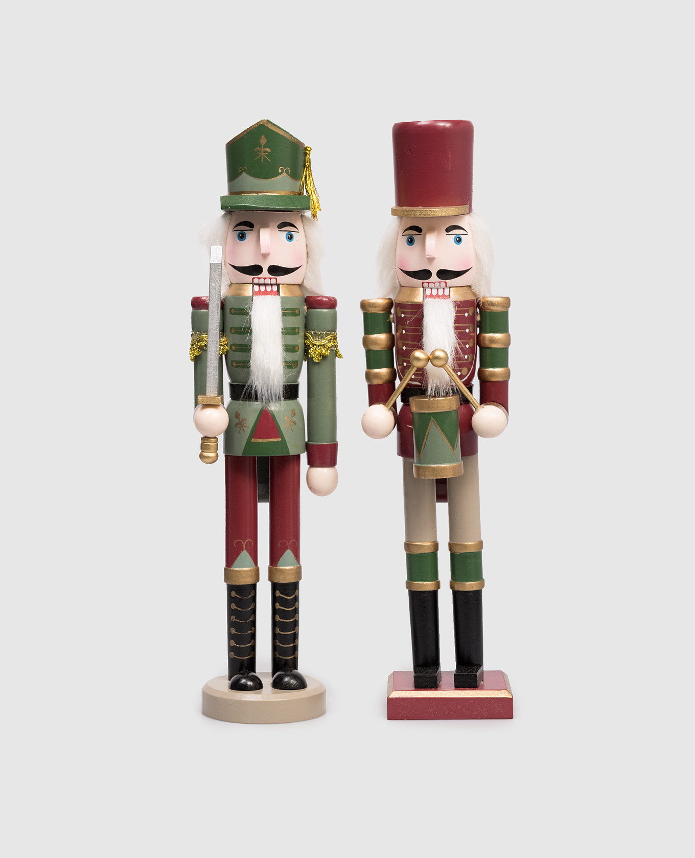 

Darren Deco Nutcracker Christmas Figurine Set Bloomingville, White