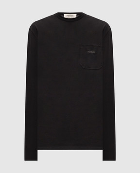 Premiata Black long sleeve with logo print PA1029
