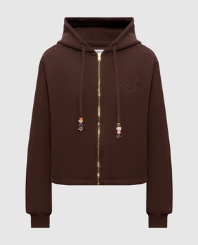 Casablanca Brown insulated sports jacket WPF26JTP52601