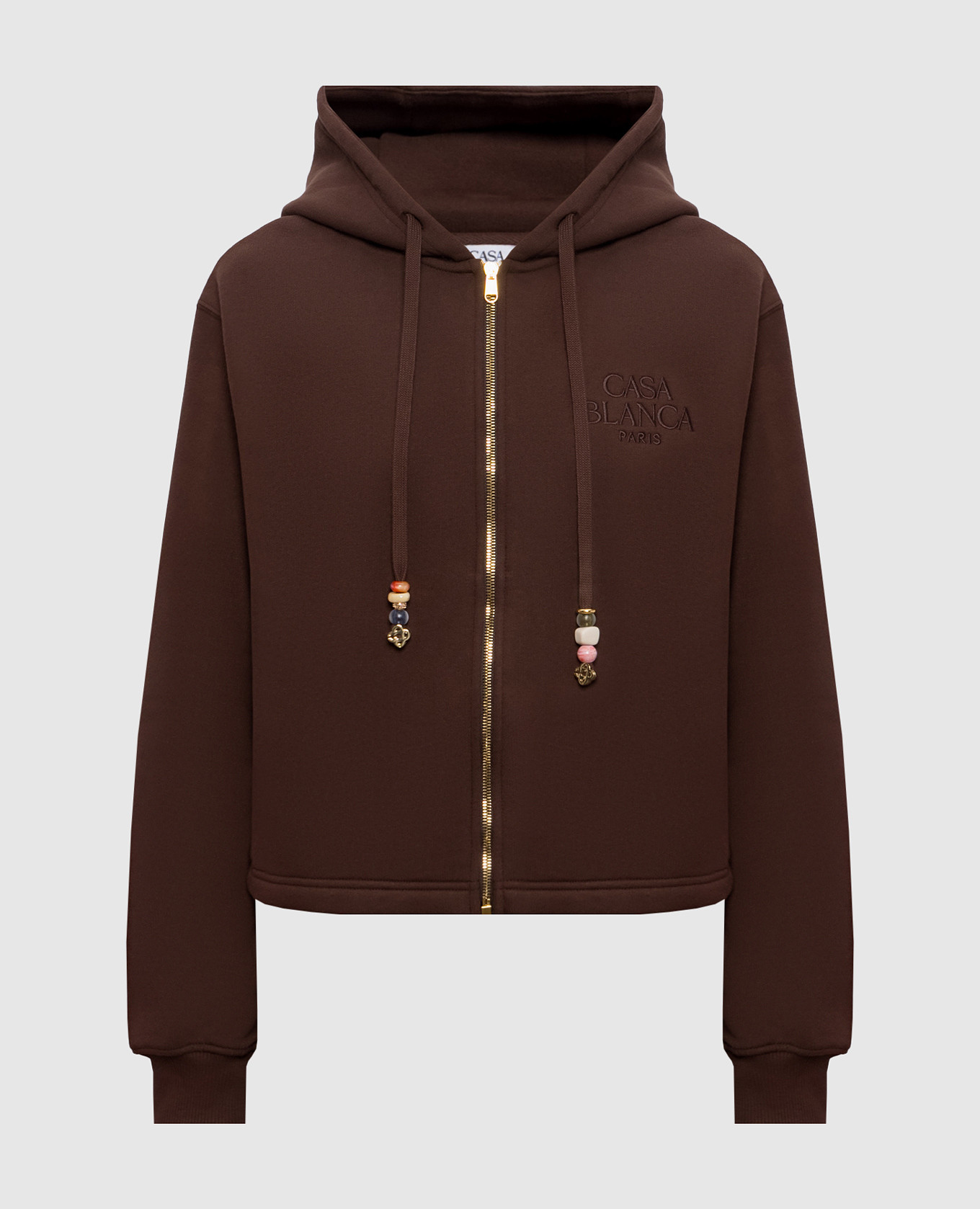 Brown insulated sports jacket