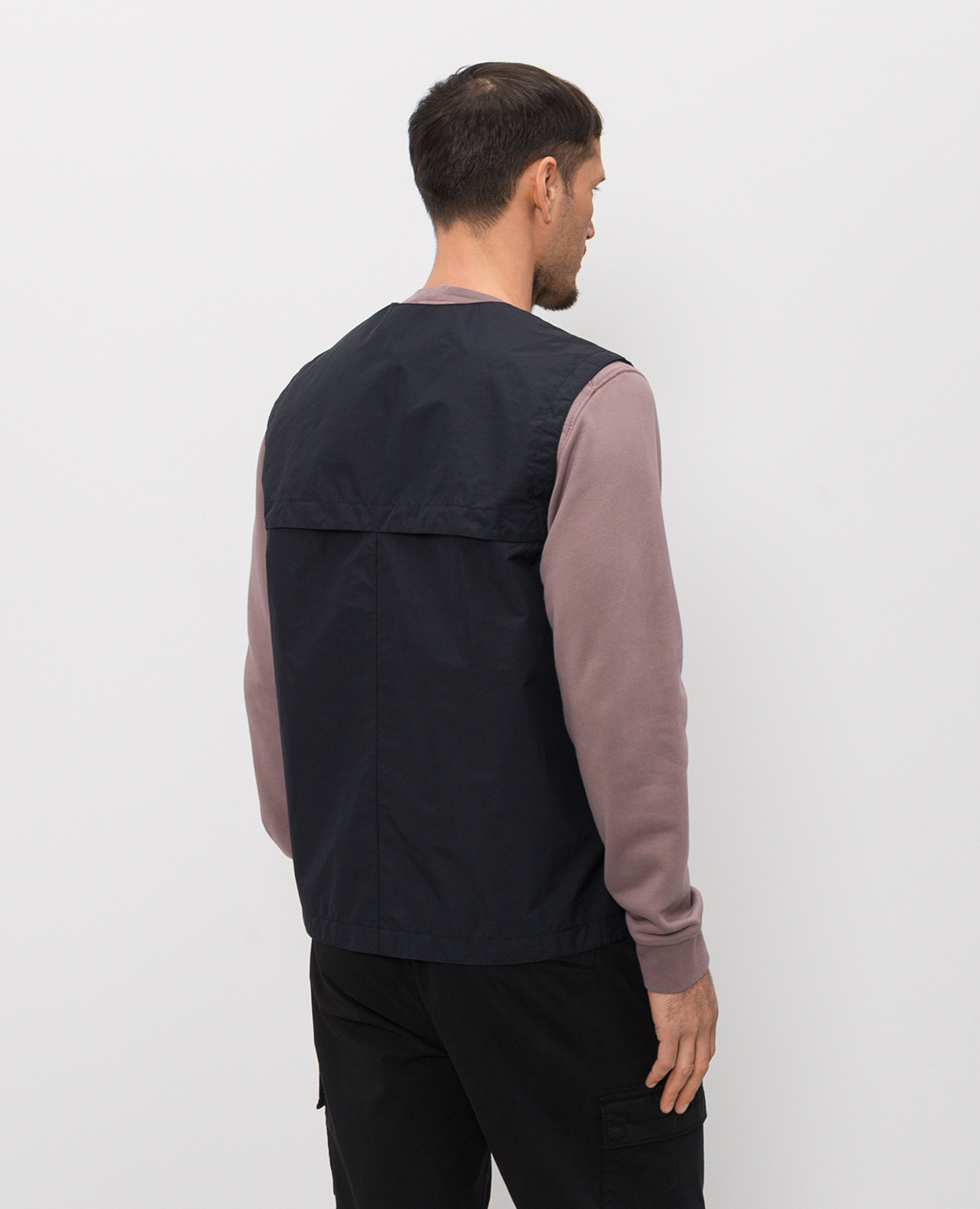 

Blue Metal Lamina Poly Vest Stone Island