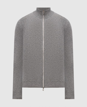 Brunello Cucinelli Gray cashmere cardigan M2200106