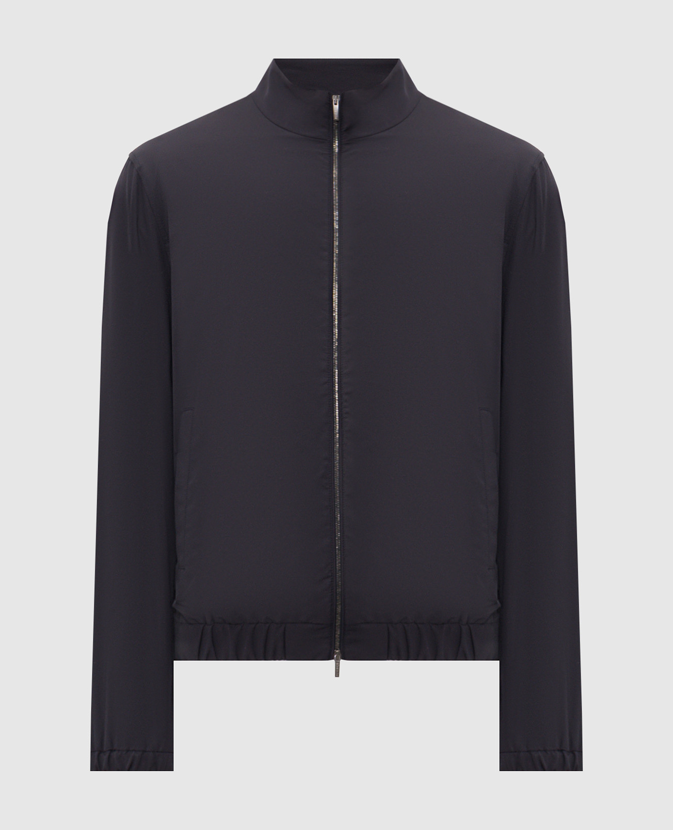 Blue jacket with wool