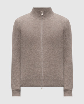 Brunello Cucinelli Beige cashmere cardigan M2200106