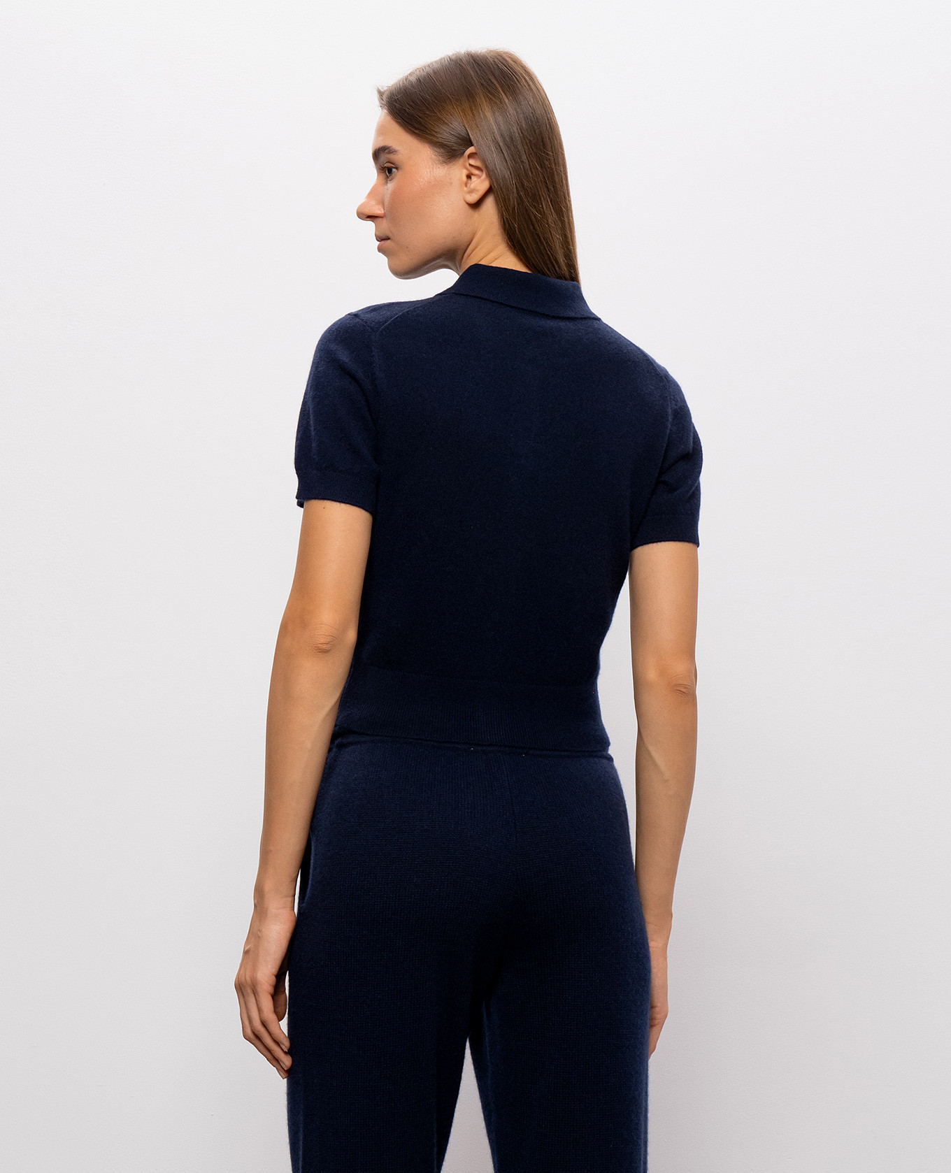 Jannie blue short-sleeved cardigan Sporty & Rich 4