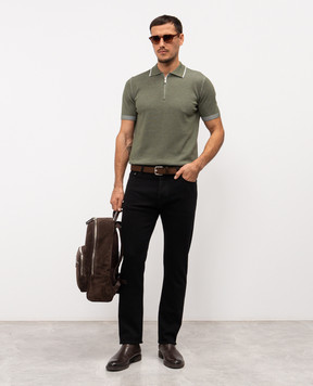 MooRER COTY green polo COTYVCR