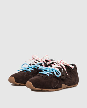 Nokwol Atlas brown suede sneakers ATLAS