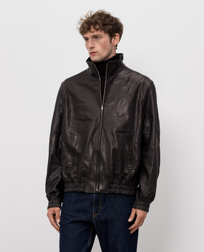 Valentino Black leather jacket 9V3NA03GBL0