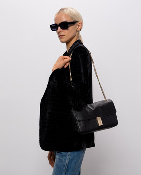 Tom Ford Black leather bag L1941LGO074V