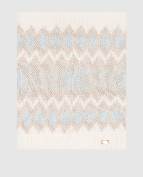 Herno Patterned wool and cashmere buff COL00013D70383