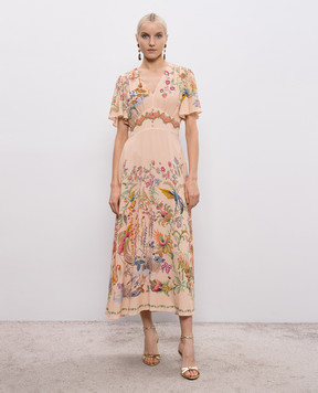 Etro Pink dress with floral print WRHA056099SP4J9