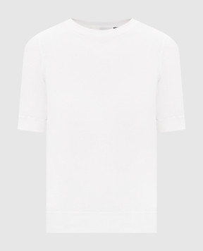 Intoca White T-shirt with cuffs 261SUVINPO0403