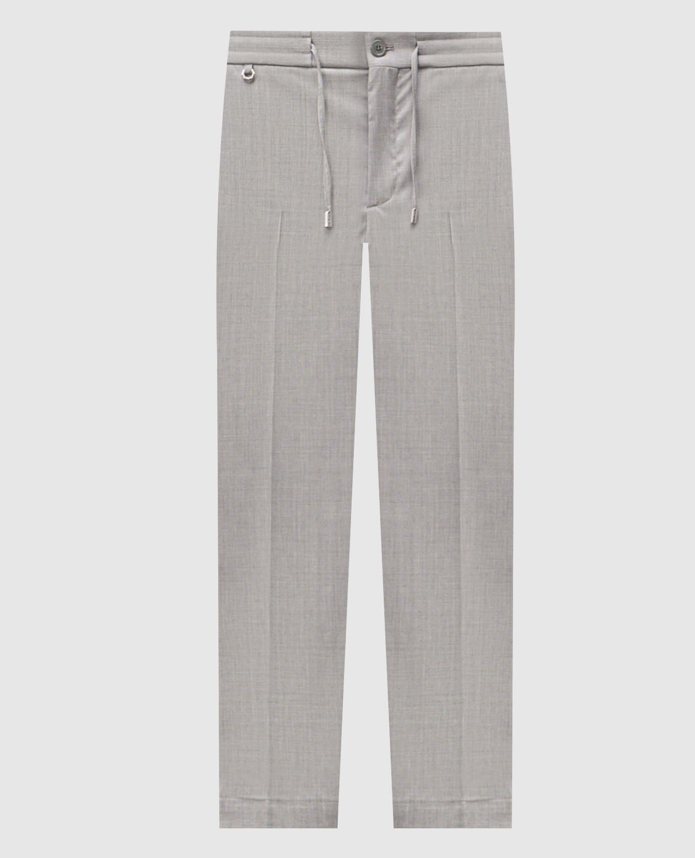 Gray wool pants