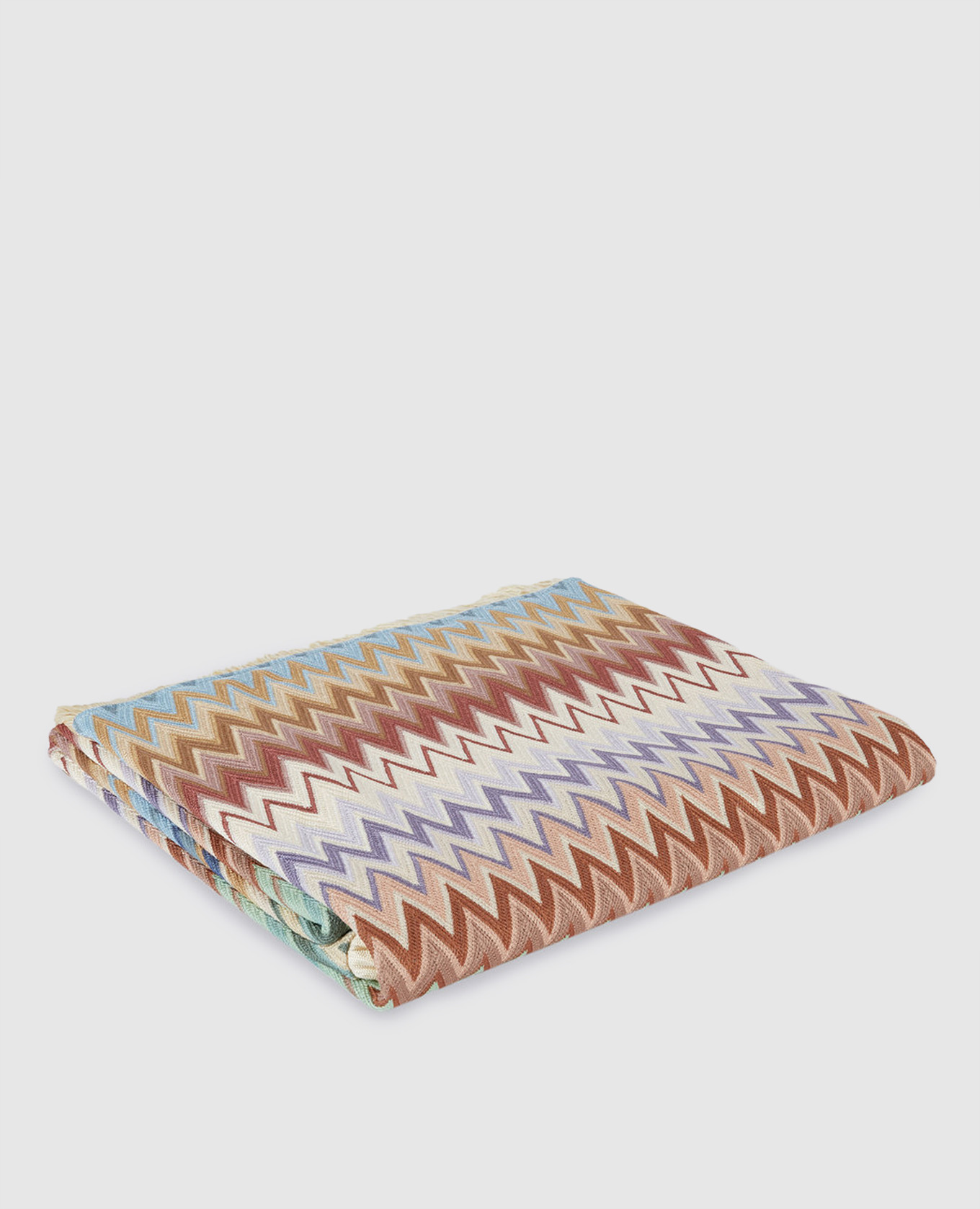 

Margot plaid with fringe Missoni Home, White
