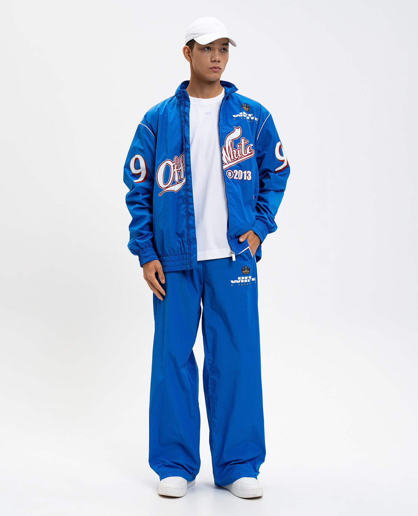 

White T-shirt with logo print Off-White