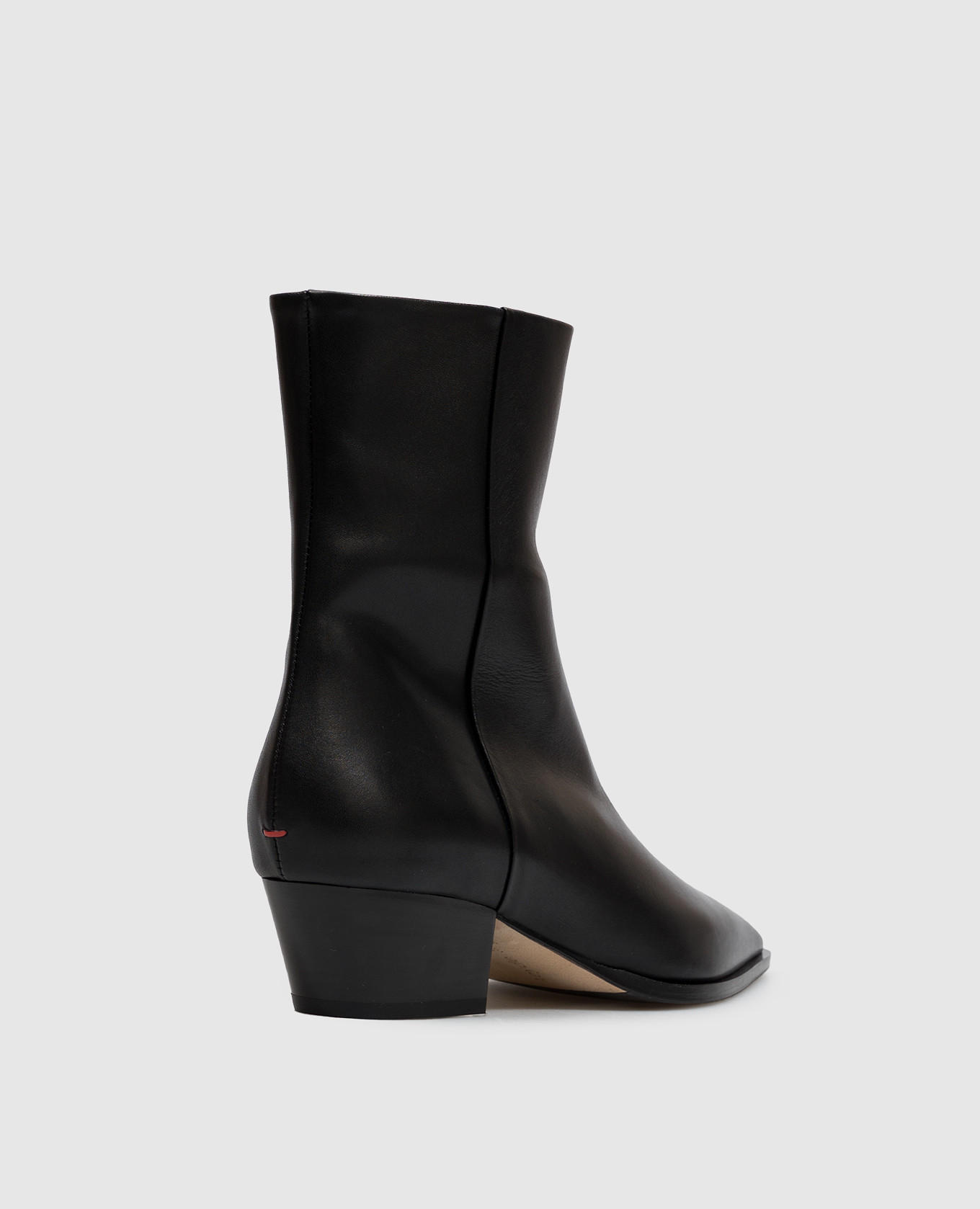 Baba black leather ankle boots Aeyde 3