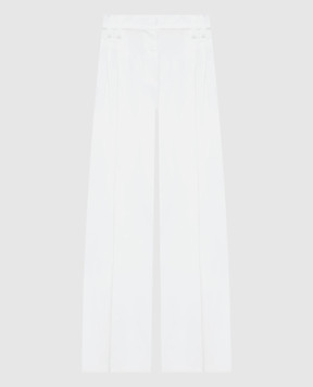 Brunello Cucinelli White linen pants MH126P9155