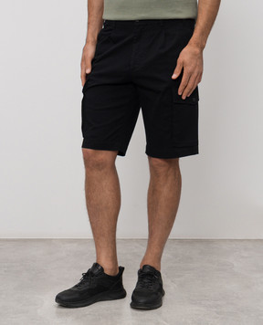 Cashmere&Whiskey Black cargo shorts 0276009345