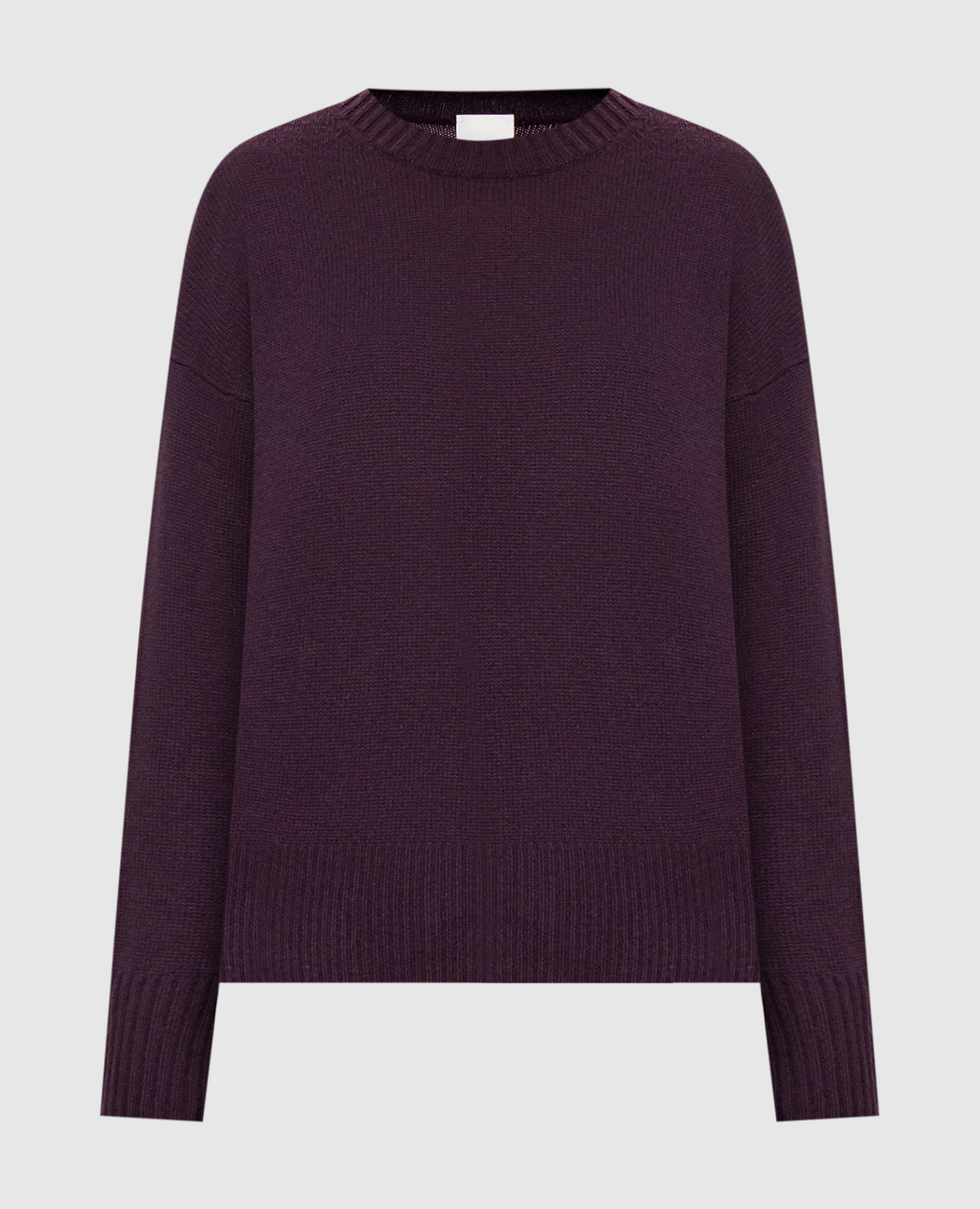 Purple cashmere sweater