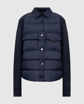 Brunello Cucinelli Blue down jacket MD5987696P
