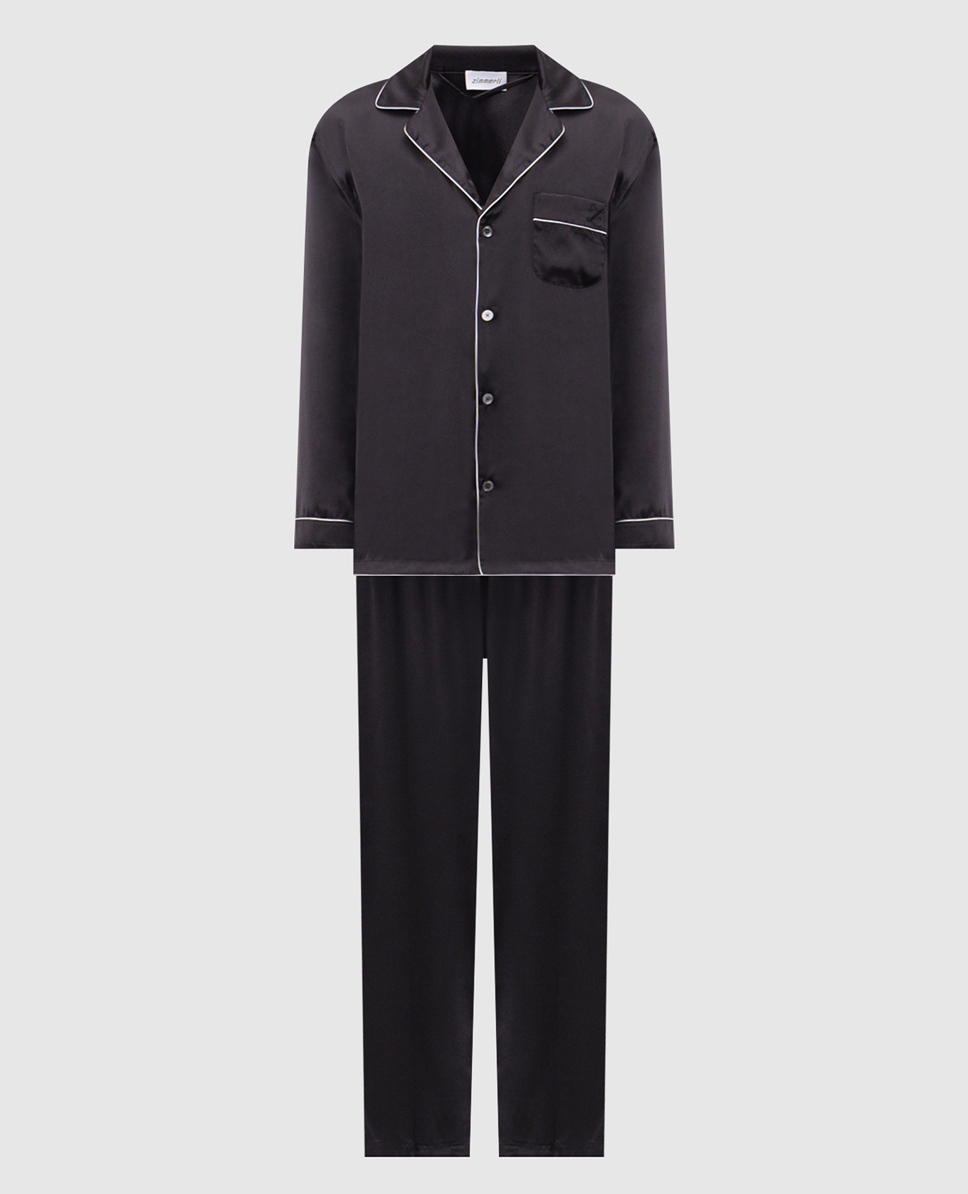 

Black silk pajamas Zimmerli