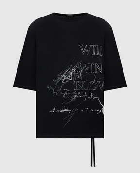 Ann Demeulemeester Dieter black t-shirt B0013826FA206