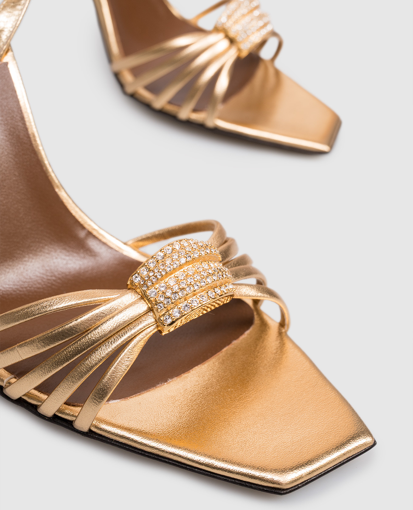 Sunset Glow gold leather sandals Giuseppe Zanotti 5
