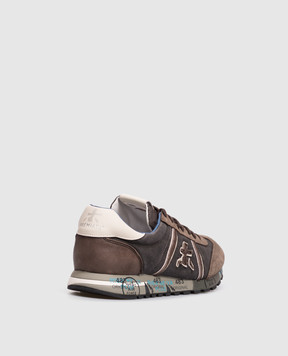 Premiata Brown combination sneakers LUCY LUCY